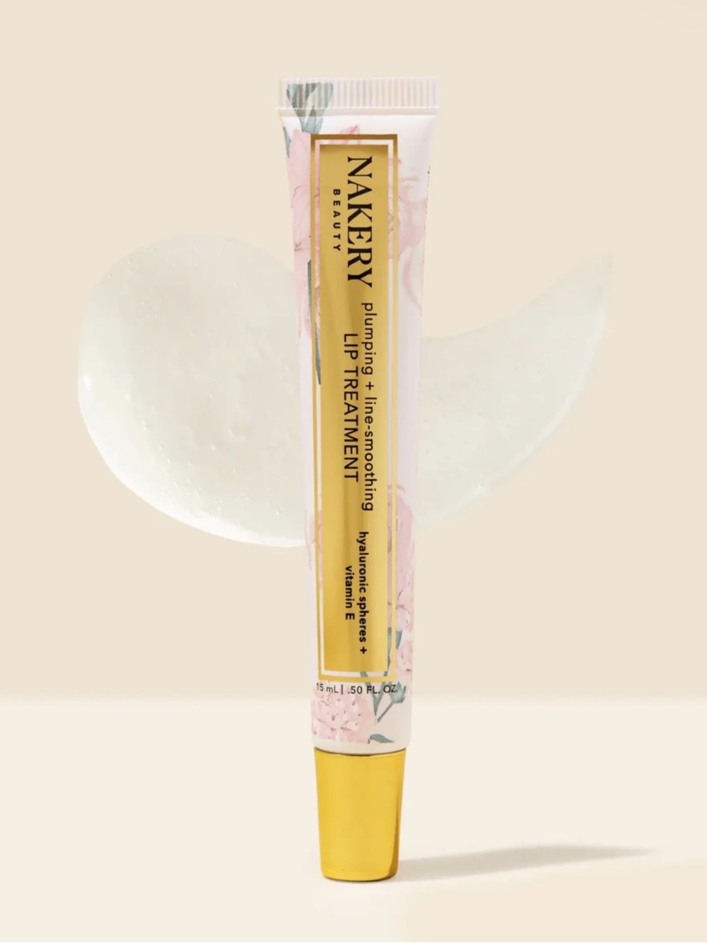 Nakery Beauty Plumping Lip Treatment Gloss - Sheer Pink